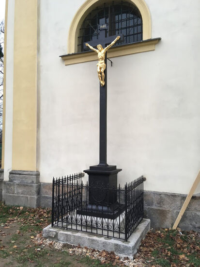 The restored cross