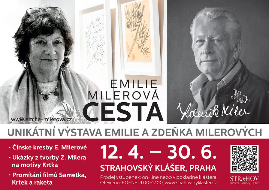 Unikátní výstava manželů Emilie a Zdeňka Milerových