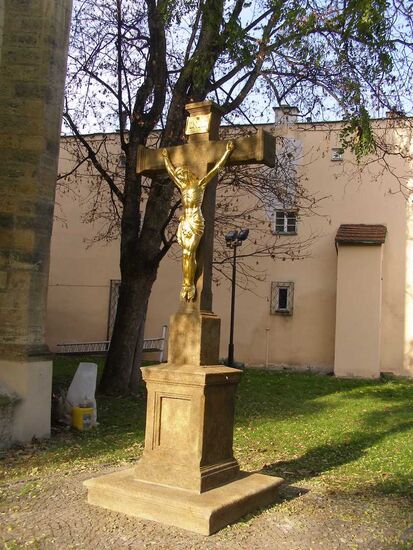 Cross at the Church of St. Roch